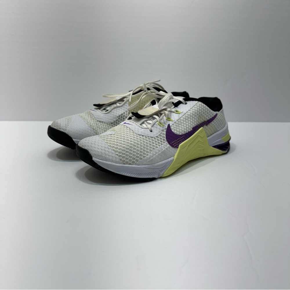 Nike Metcon 7 Womens Crossfit Training Gym Shoes Sneakers White Size 8